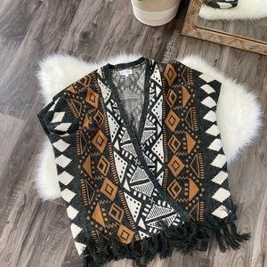 Comfy fringe open cardigan